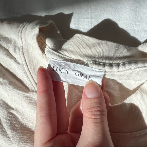 LUCA + GRAE “I Care About You” Earth Graphic Tee - Picture 2 of 5